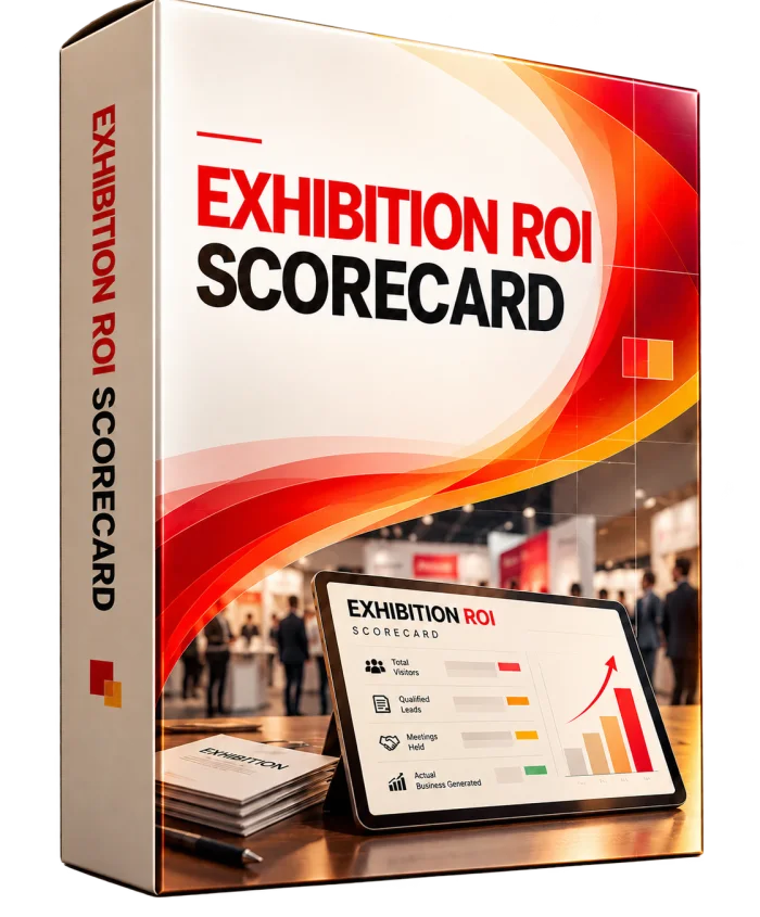 Exhibition ROI Scorecard — connect your exhibition investment with commercial outcomes.